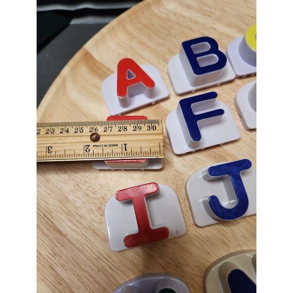LeapFrog Fridge Phonics Replacement Letters – Magnetic, 2"x1.5" - Picture 3 of 5